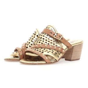 A.S.98 Adamina Sandalen Damen Gold | DE-123AOMKDF