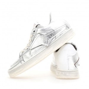 A.S.98 Adria Sneakers Damen Silber | DE-583LMHIZJ