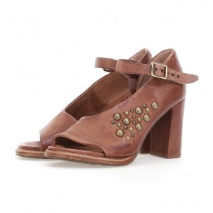 A.S.98 Brooke Sandalen Damen Khaki | DE-075GXMBZR