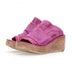 A.S.98 Nivek Sandalen Damen Fuchsie | DE-198WZTKPA