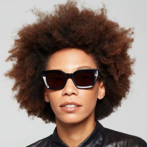 A.S.98 Ronnie Sonnenbrille Damen Schwarz | DE-827IPXAMH