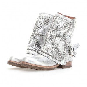 A.S.98 Shana Ankle boots Damen Silber | DE-146YKXQEZ