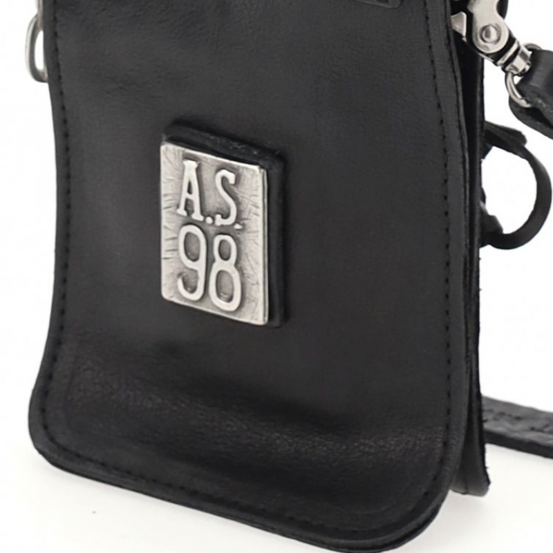 A.S.98 200484 Taschen Damen Schwarz | DE-610PFSBMY