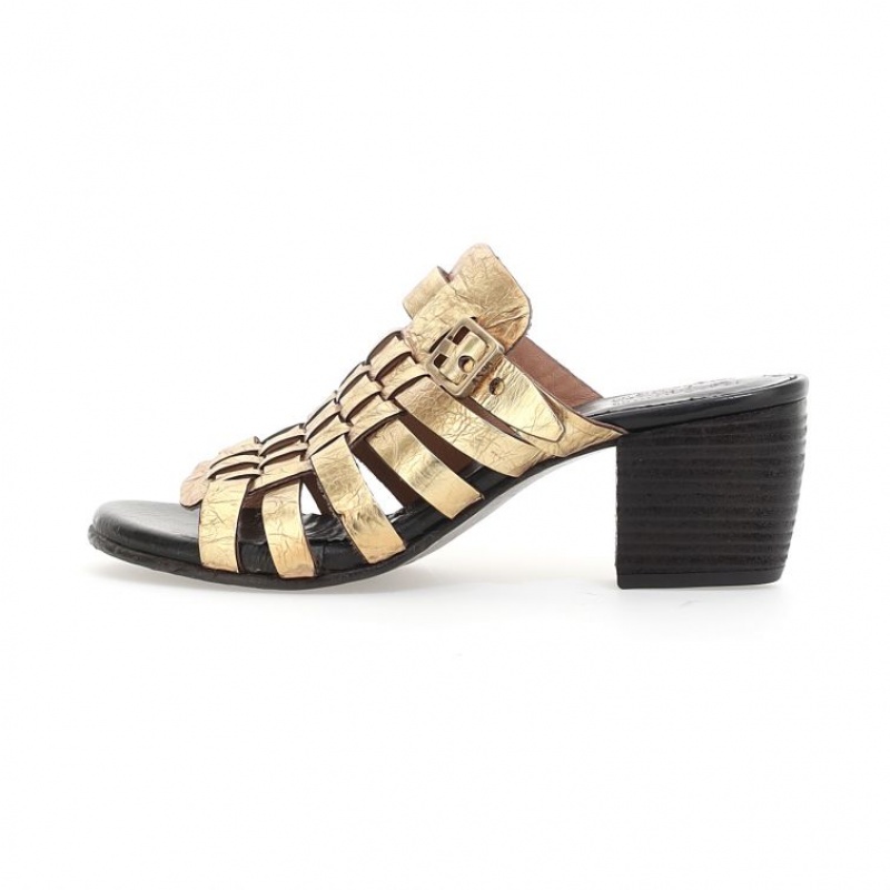 A.S.98 Abigayle Sandalen Damen Gold | DE-310ELRFNI