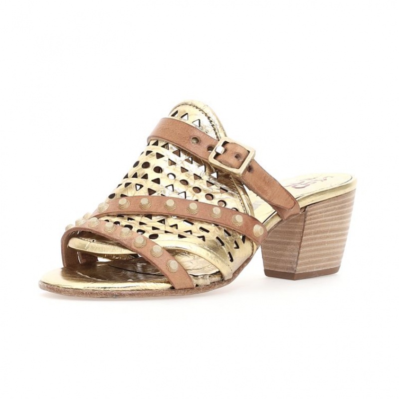 A.S.98 Adamina Sandalen Damen Gold | DE-123AOMKDF