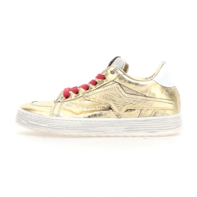 A.S.98 Adria Sneakers Damen Gold | DE-762LSEOGK