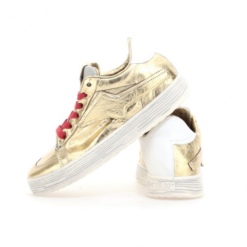 A.S.98 Adria Sneakers Damen Gold | DE-762LSEOGK