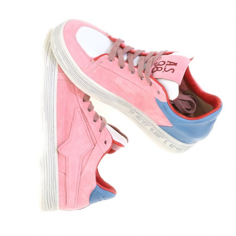 A.S.98 Adria Sneakers Damen Rosa | DE-673EOBSDN