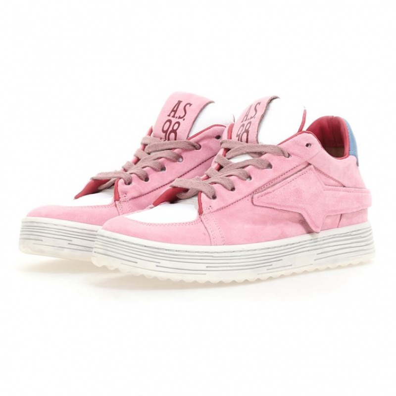 A.S.98 Adria Sneakers Damen Rosa | DE-673EOBSDN