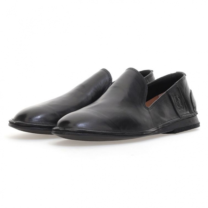 A.S.98 Alberic flat shoes Herren Schwarz | DE-194EIHWRK