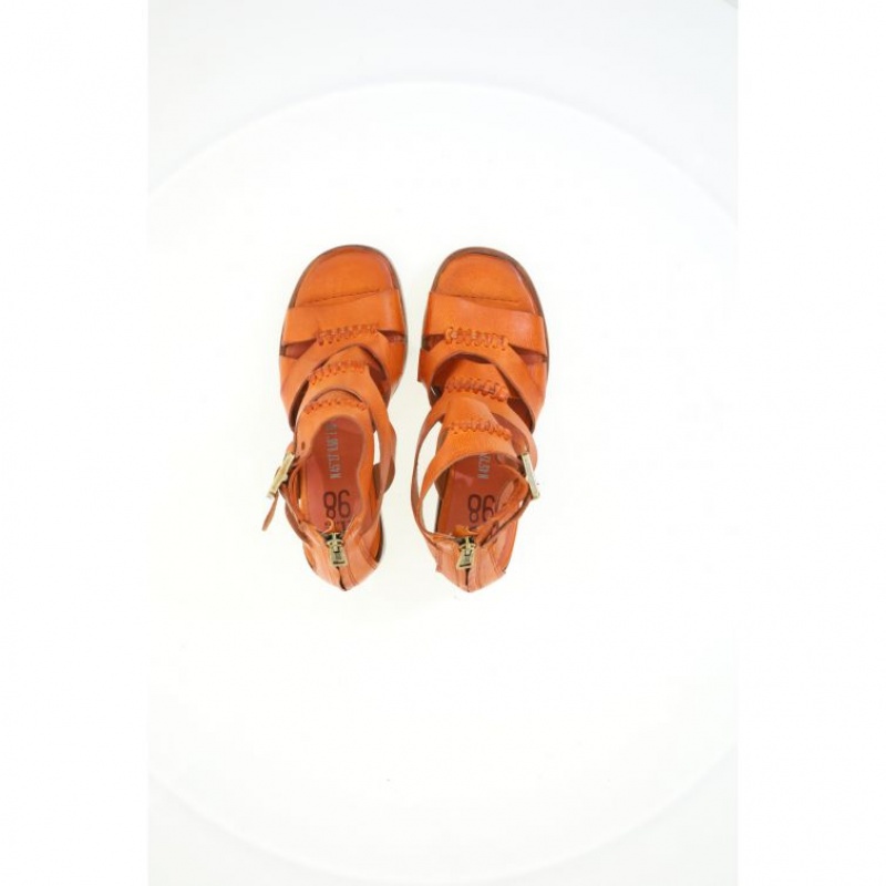 A.S.98 Andra Sandalen Damen Orange | DE-708VYTWPN