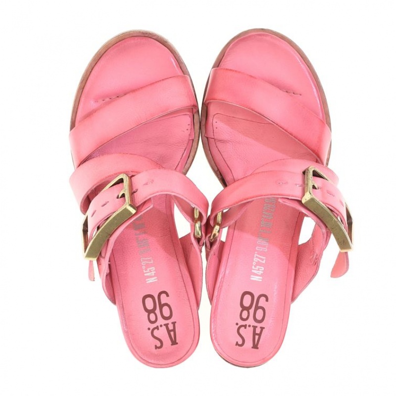 A.S.98 Bernardine Sandalen Damen Rosa | DE-193HUSKGV