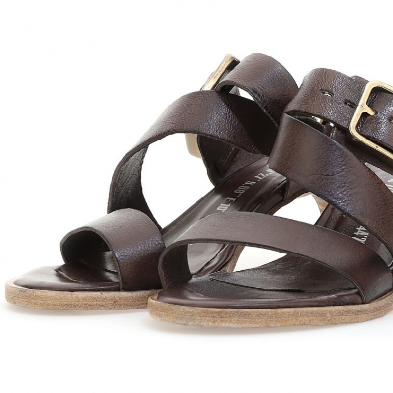 A.S.98 Bernardine Sandalen Damen Schokolade | DE-867UQDGYO