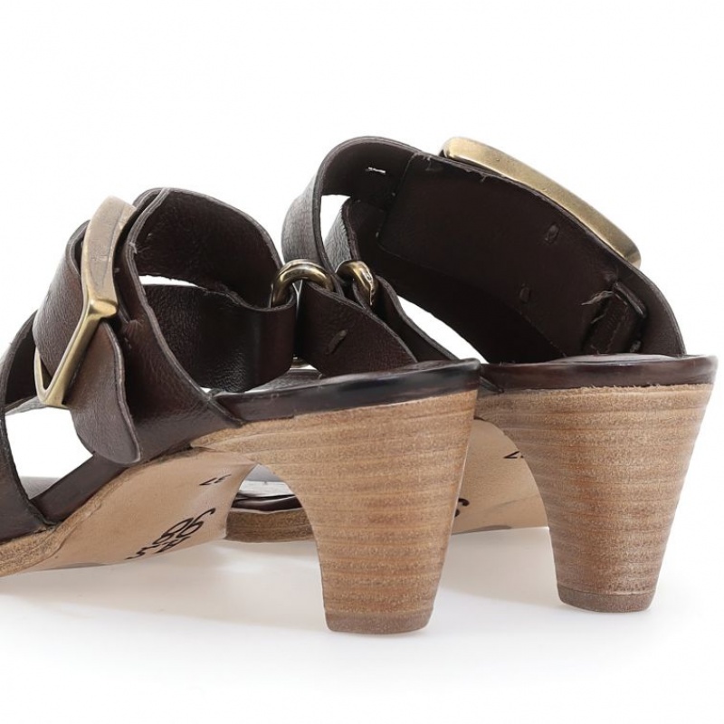 A.S.98 Bernardine Sandalen Damen Schokolade | DE-867UQDGYO