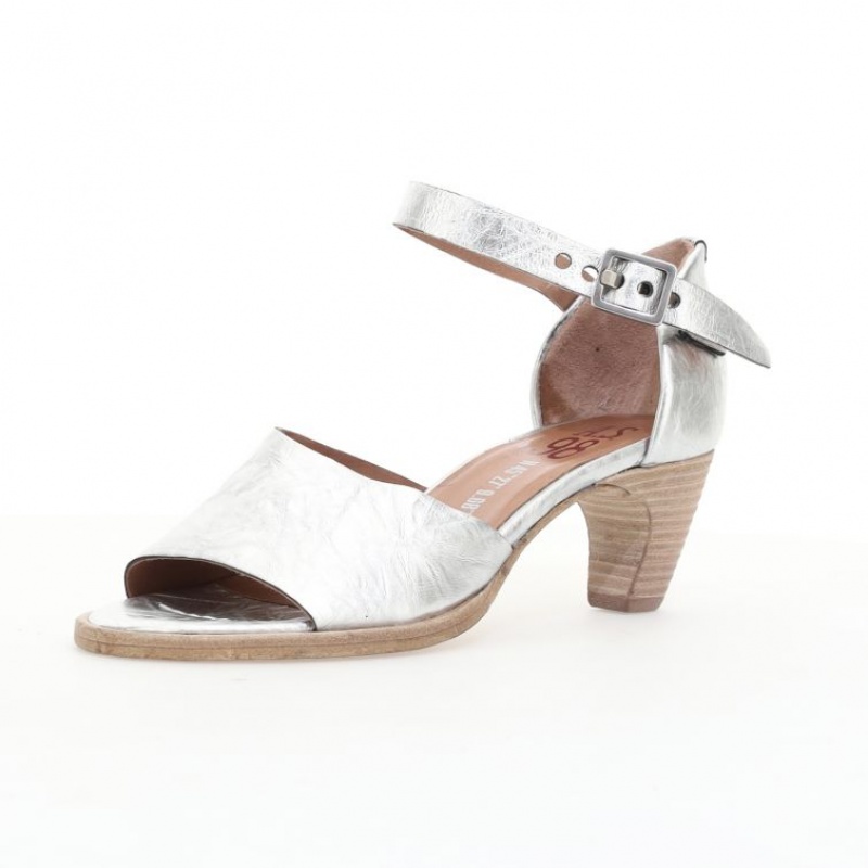 A.S.98 Bess Sandalen Damen Silber | DE-140CKBHXU