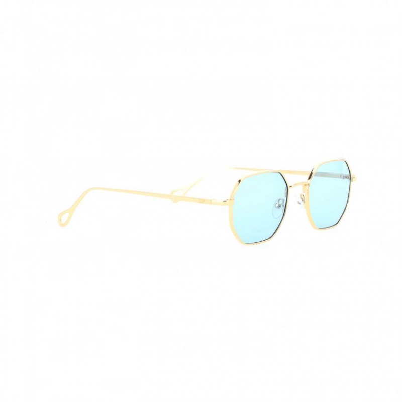 A.S.98 Billie Sonnenbrille Damen Gold | DE-907ABWJZS