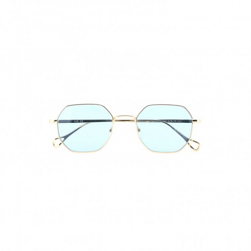 A.S.98 Billie Sonnenbrille Damen Gold | DE-907ABWJZS