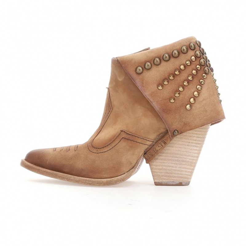 A.S.98 Blondie Ankle boots Damen Gelb | DE-850LZYXDK