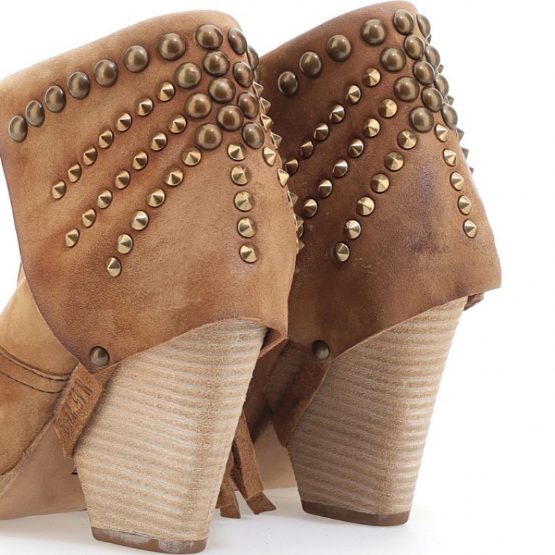 A.S.98 Blondie Ankle boots Damen Gelb | DE-850LZYXDK