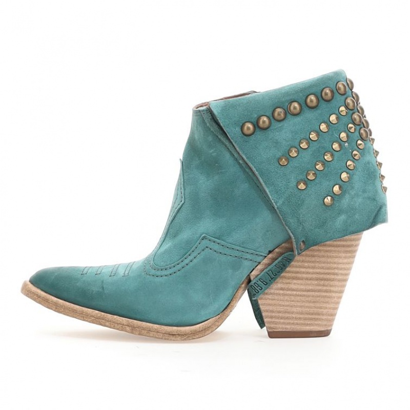 A.S.98 Blondie Ankle boots Damen Grün | DE-482VKGDWY