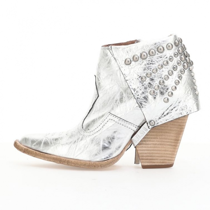 A.S.98 Blondie Ankle boots Damen Silber | DE-856NQVCRA