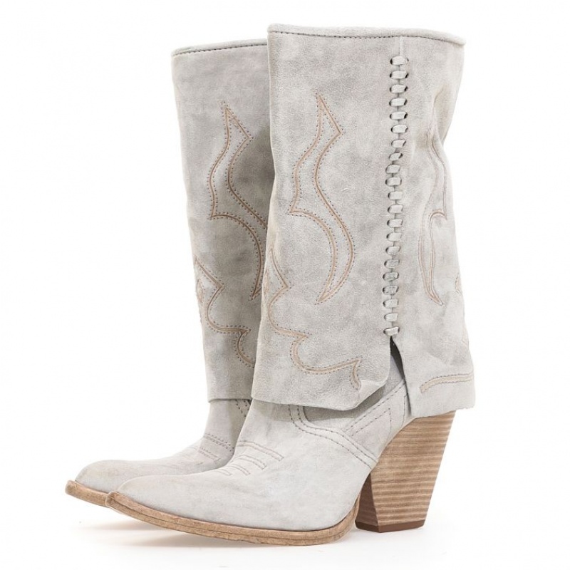 A.S.98 Briony Ankle boots Damen Beige | DE-718LKYAUG