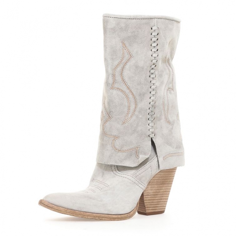 A.S.98 Briony Ankle boots Damen Beige | DE-718LKYAUG