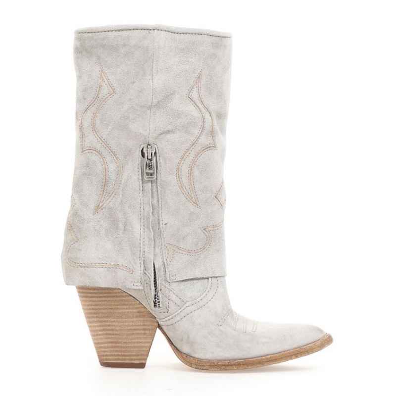 A.S.98 Briony Ankle boots Damen Beige | DE-718LKYAUG