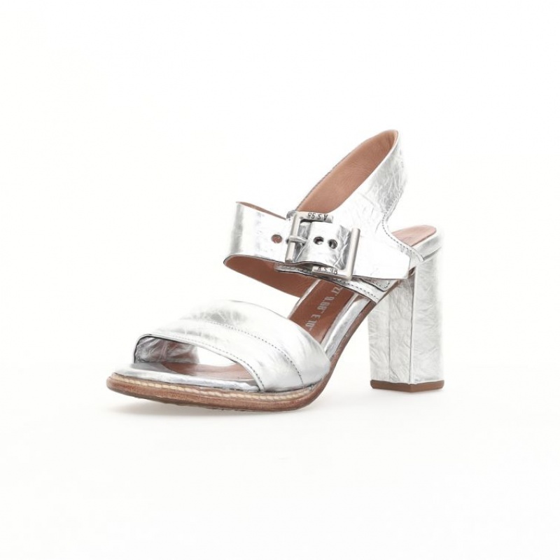 A.S.98 Brittany Sandalen Damen Silber | DE-152ZCERSW