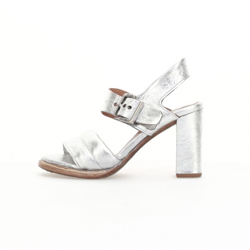 A.S.98 Brittany Sandalen Damen Silber | DE-152ZCERSW