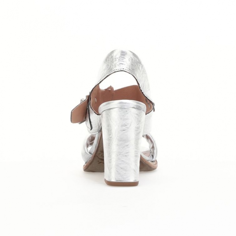 A.S.98 Brittany Sandalen Damen Silber | DE-152ZCERSW