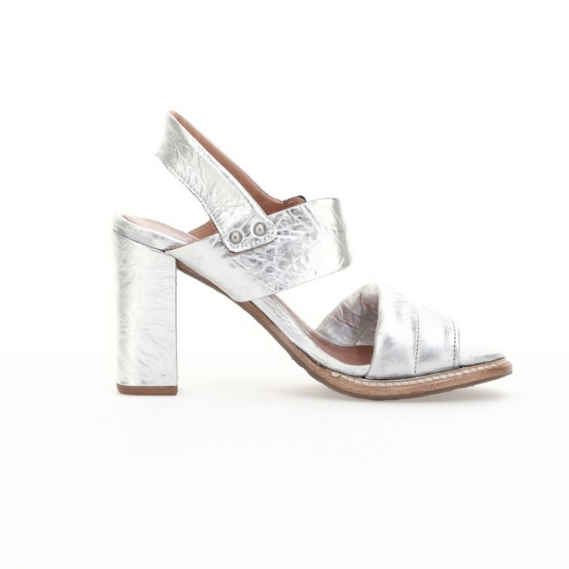 A.S.98 Brittany Sandalen Damen Silber | DE-152ZCERSW