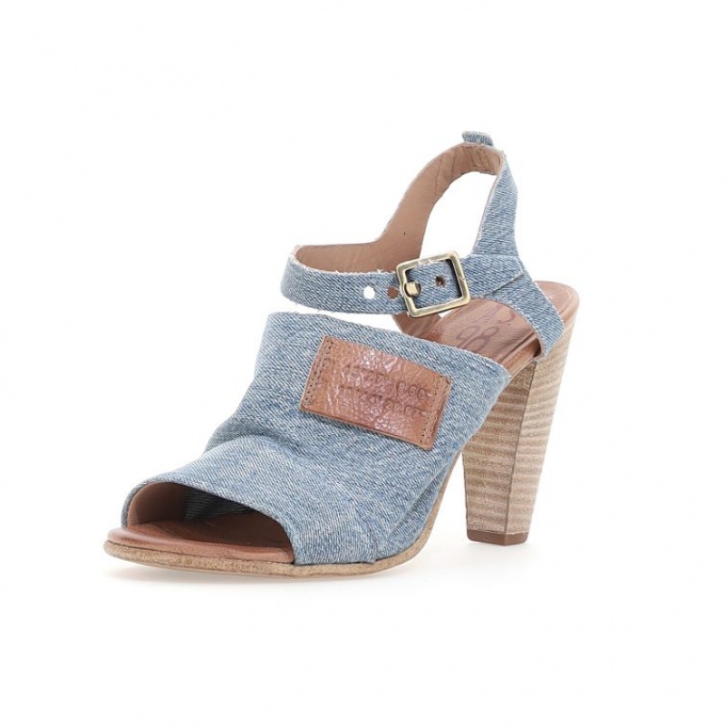 A.S.98 Clarise Sandalen Damen Blau | DE-270ROHZPD