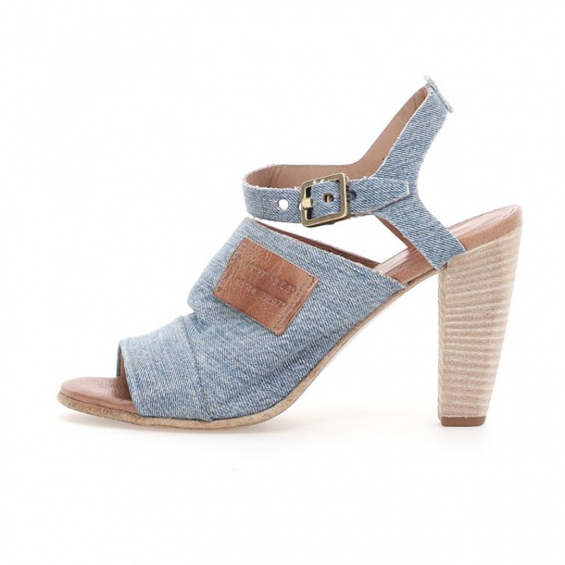 A.S.98 Clarise Sandalen Damen Blau | DE-270ROHZPD