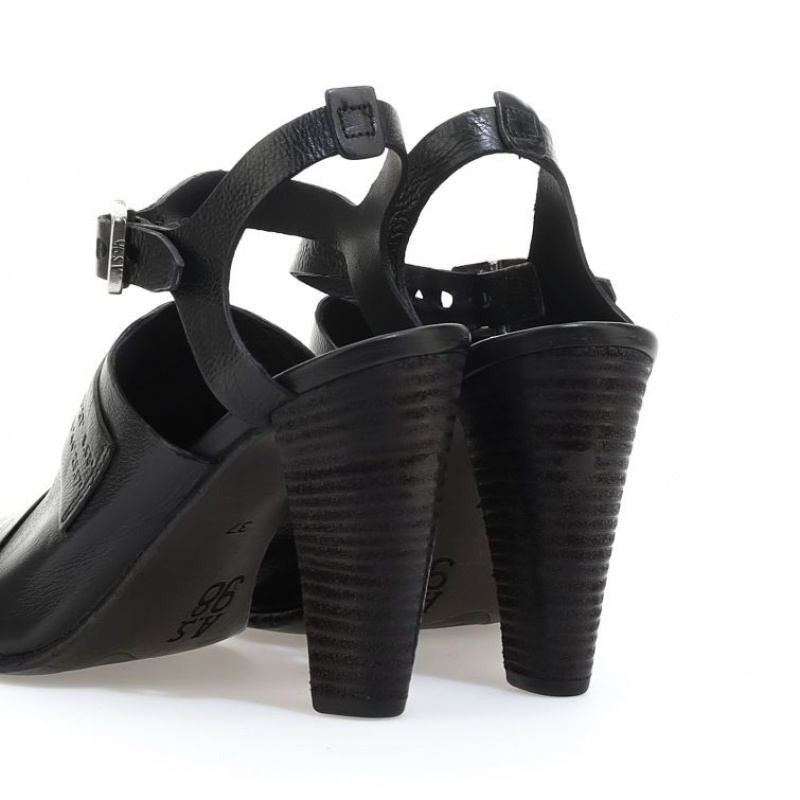 A.S.98 Clarise Sandalen Damen Schwarz | DE-603IYCUZG