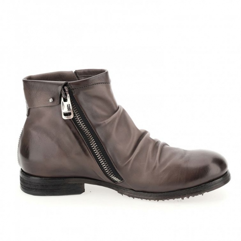 A.S.98 Clash 401216 Ankle boots Herren Grau | DE-903VWBKAQ