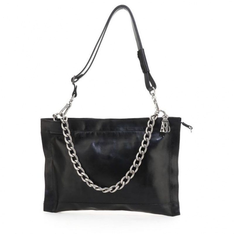 A.S.98 Elsa Taschen Damen Schwarz | DE-675LKIHOE