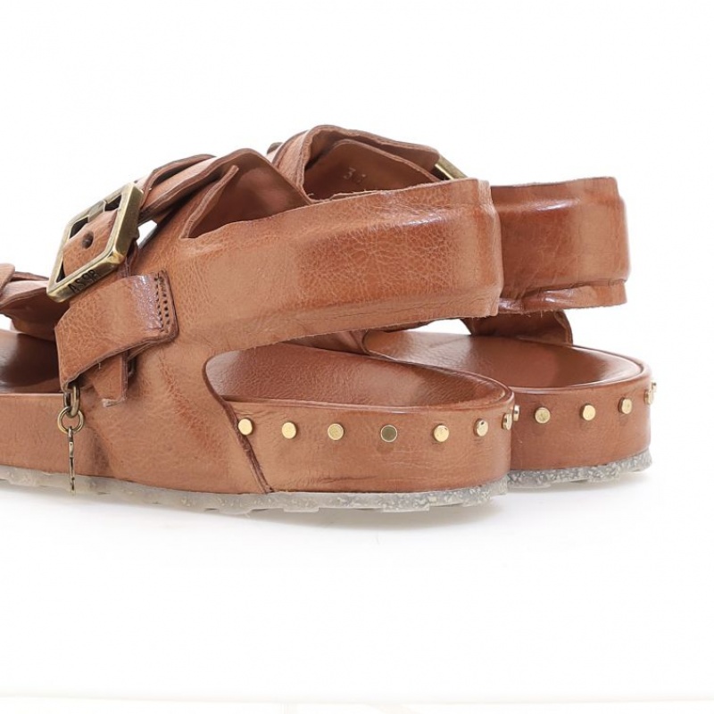 A.S.98 Evelyn Sandalen Damen Braun | DE-695SVJLMF