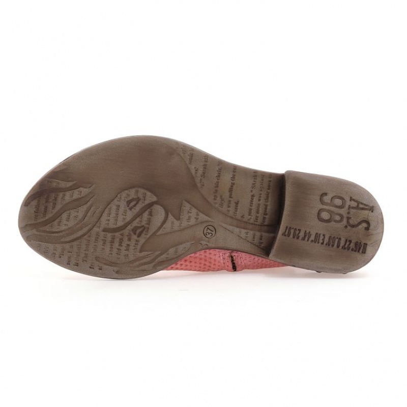 A.S.98 Gomer Sandalen Damen Rosa | DE-743RGFICP