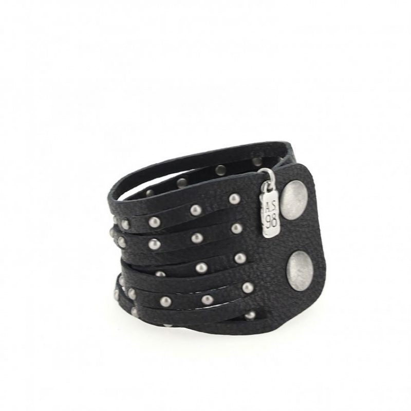 A.S.98 Ian Armband Unisex Schwarz | DE-136ZGLVKI