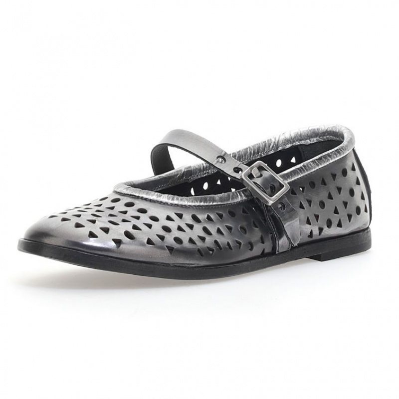 A.S.98 Jacaline flat shoes Damen Silber | DE-970QTNSOW