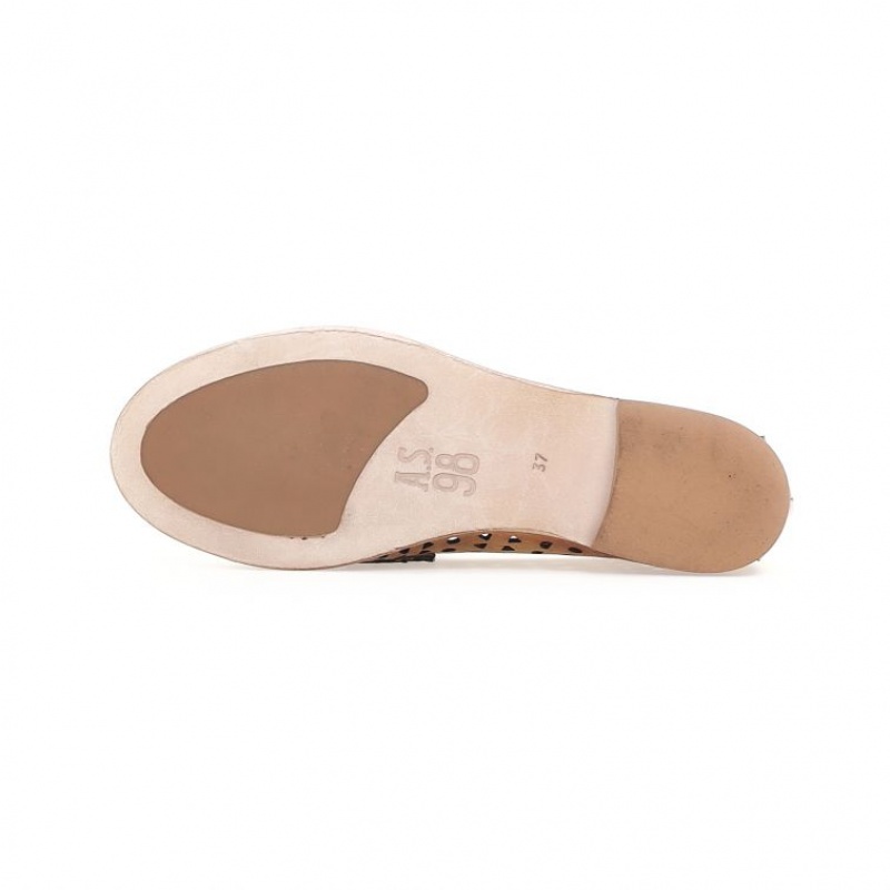 A.S.98 Jacklyn flat shoes Damen Gold | DE-378TBGUAS