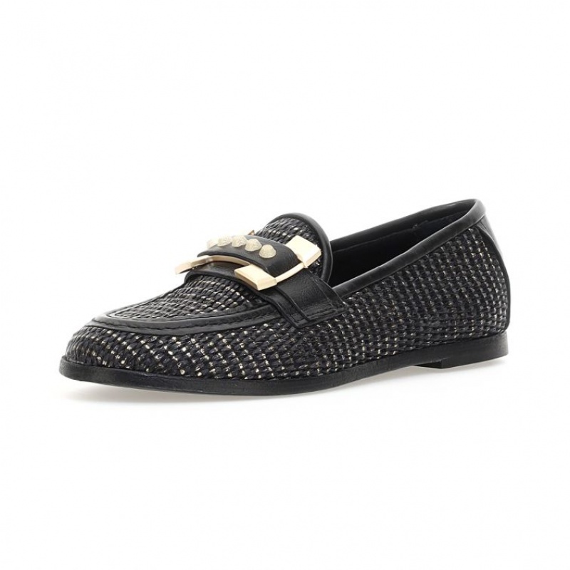 A.S.98 Janele flat shoes Damen Schwarz | DE-493UVBTDQ