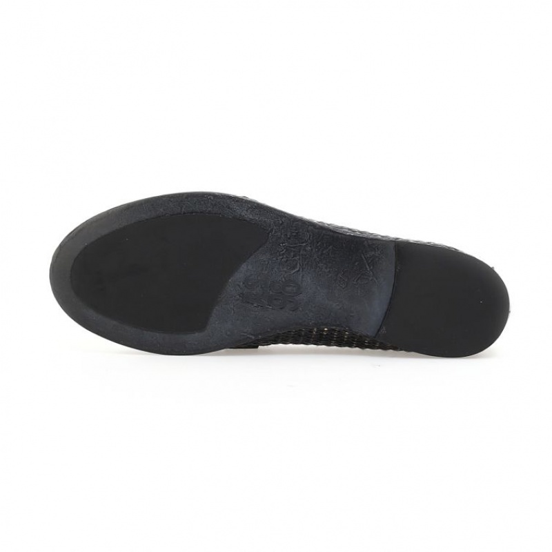 A.S.98 Janele flat shoes Damen Schwarz | DE-493UVBTDQ