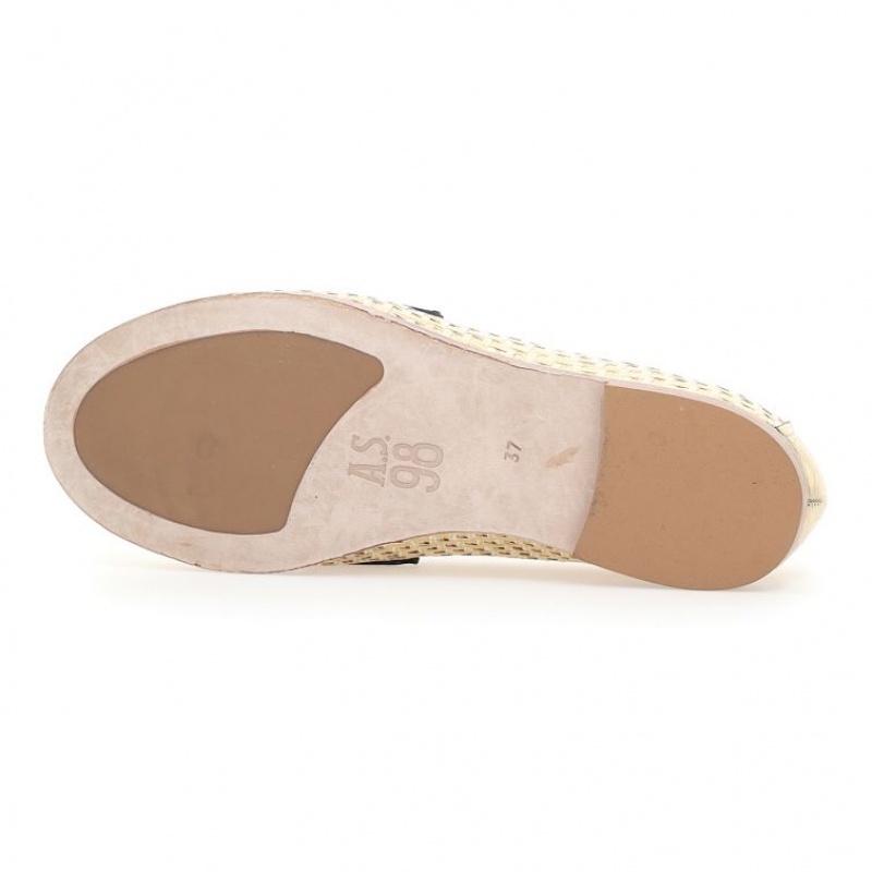 A.S.98 Janene flat shoes Damen Gold | DE-217WFGCMT