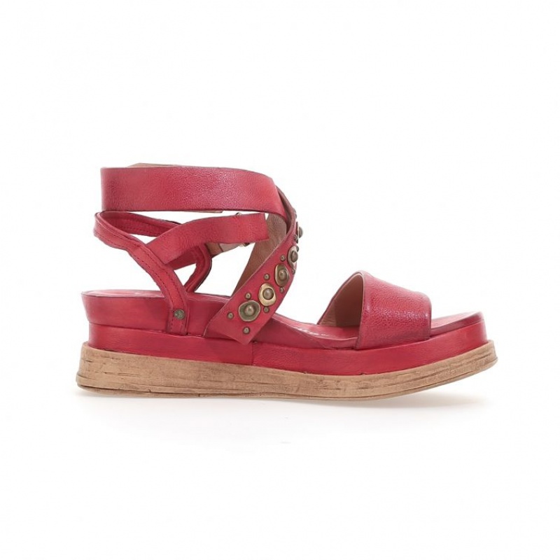 A.S.98 Ladonna Sandalen Damen Dunkelrot | DE-842XJRFWO