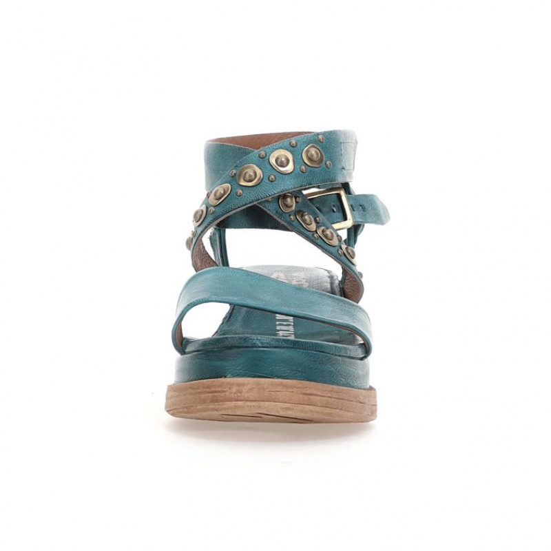 A.S.98 Ladonna Sandalen Damen Grün | DE-687IHKWEL