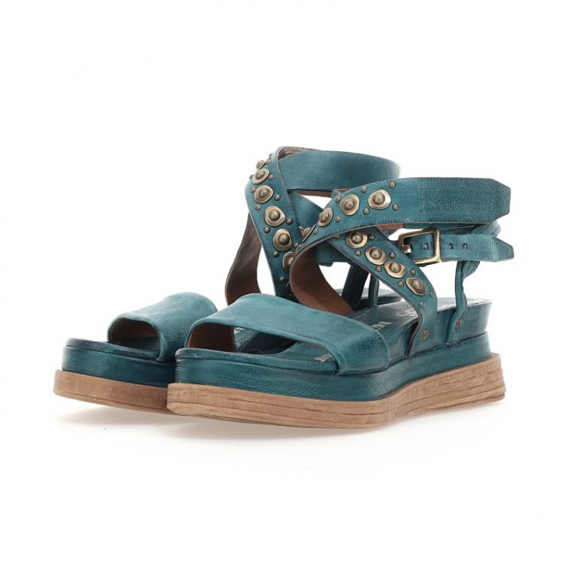 A.S.98 Ladonna Sandalen Damen Grün | DE-687IHKWEL