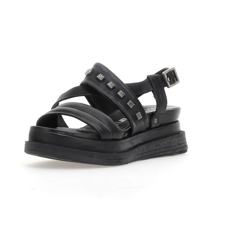 A.S.98 Lalla Sandalen Damen Schwarz | DE-587ODACBW