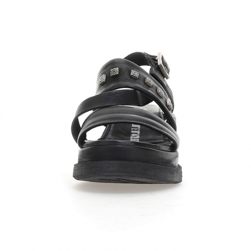 A.S.98 Lalla Sandalen Damen Schwarz | DE-587ODACBW